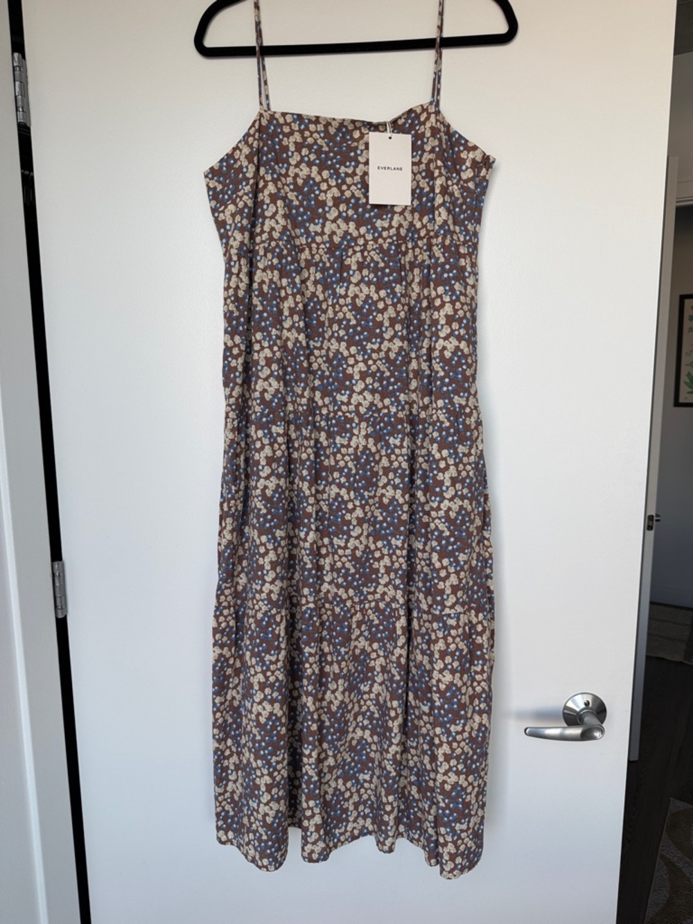 Everlane THE GAUZE TIERED DRESS